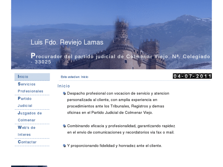 www.luisfernandoreviejolamas.es