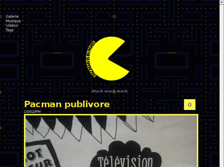 www.pacmanisinparis.com