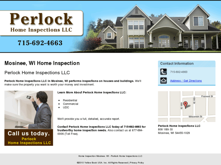 www.perlockhomeinspectionmosinee.com