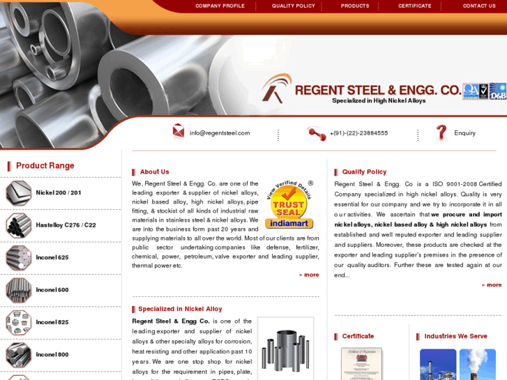 www.regentsteel.net