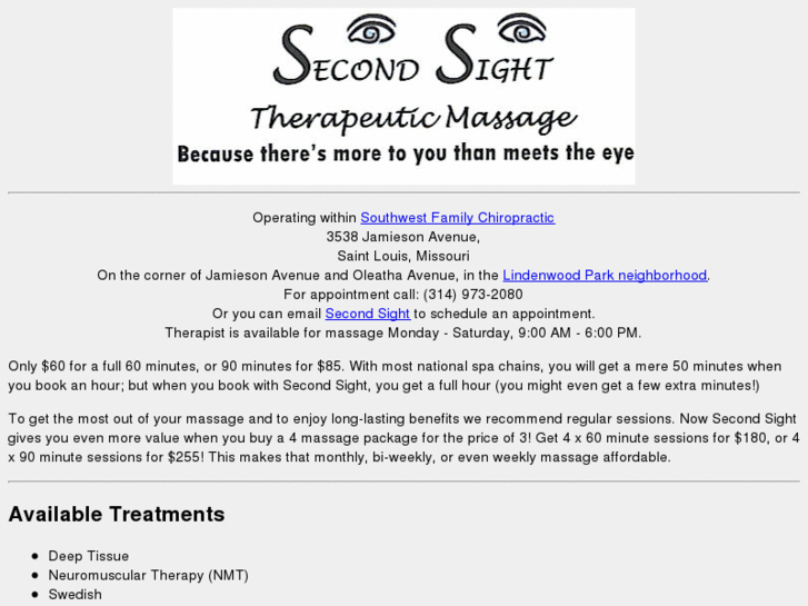 www.secondsightmassage.com