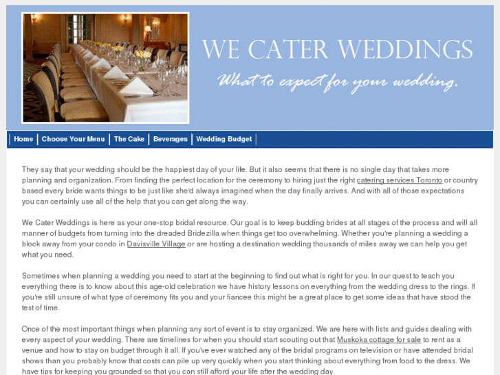 www.wecaterweddings.com