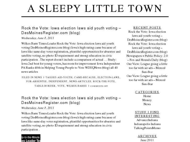 www.asleepylittletown.com