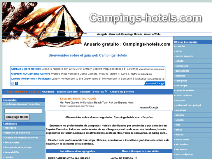 www.campings-hotels.com