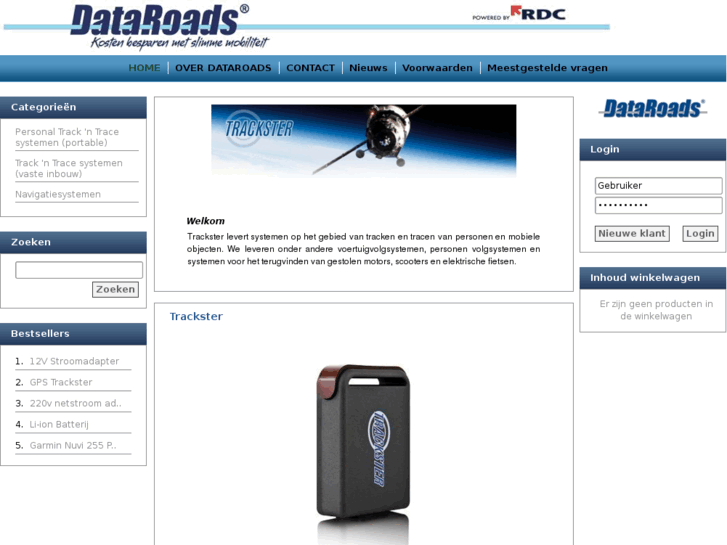 www.dataroads-webshop.nl