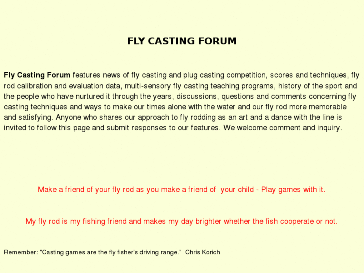 www.flycastingforum.net