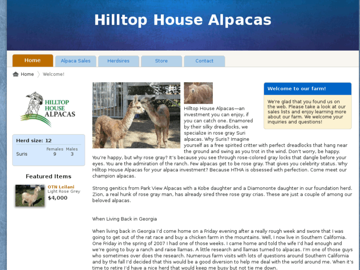 www.hilltophousealpacas.com