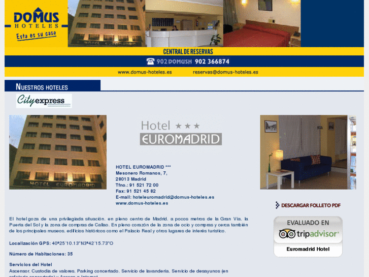 www.hoteleuromadrid.com