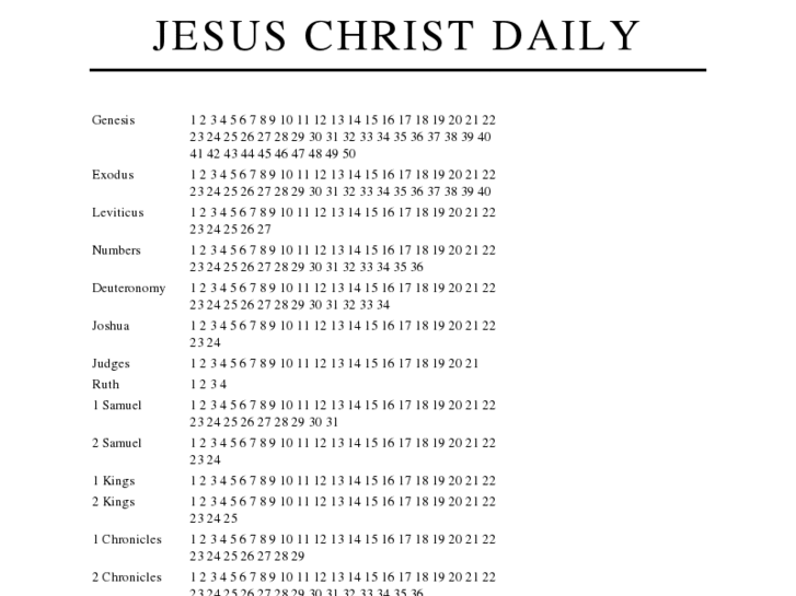 www.jesuschristdaily.org