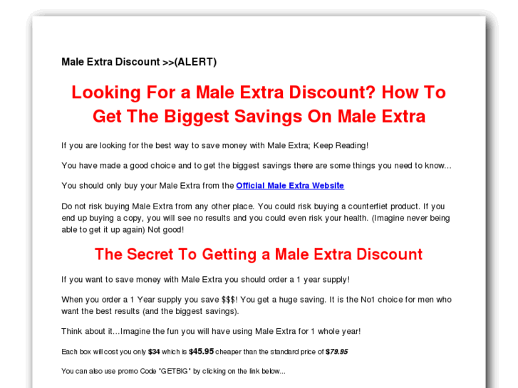 www.maleextradiscount.com