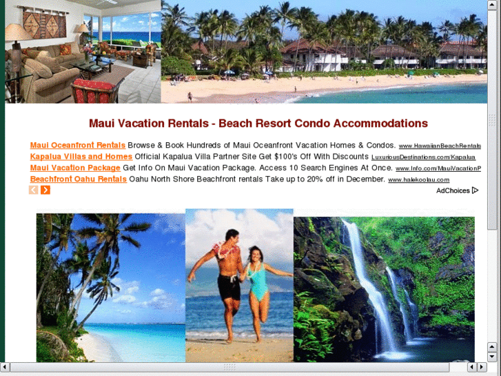 www.maui-condo-rentals.net