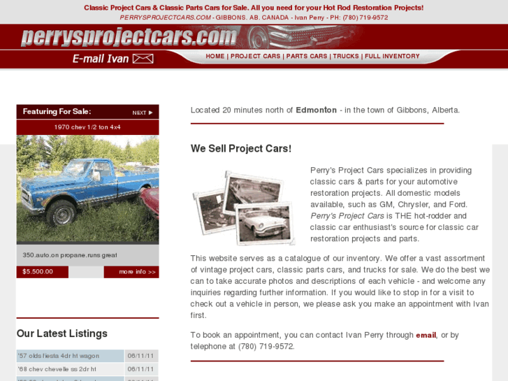 www.perrysprojectcars.com