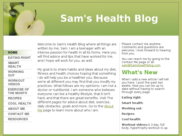 www.samshealthblog.com