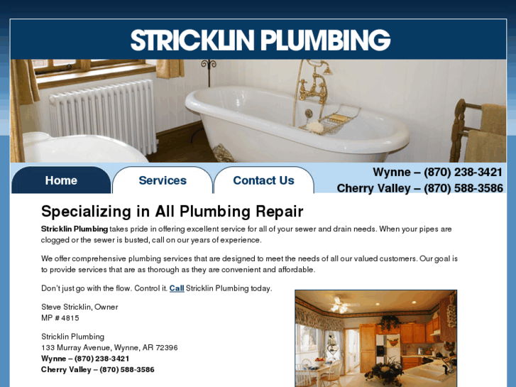 www.stricklinplumbing.com