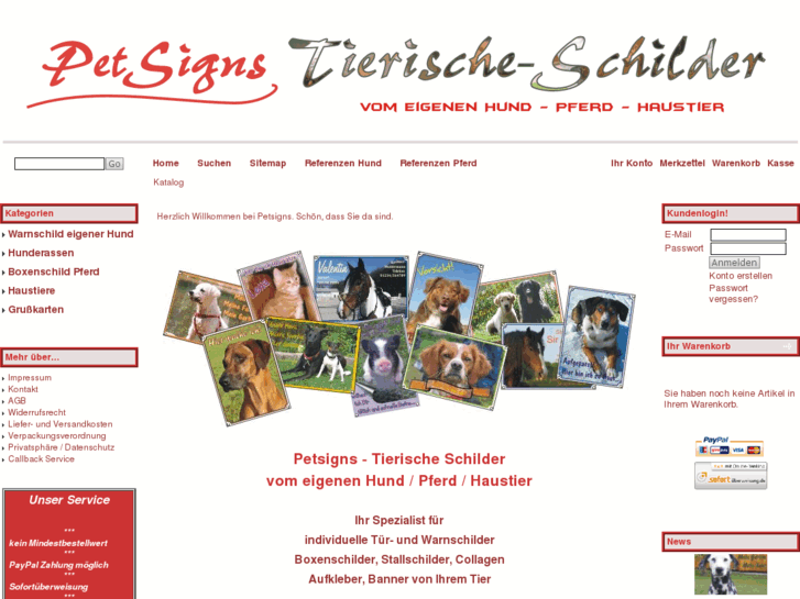 www.tierschilder.com