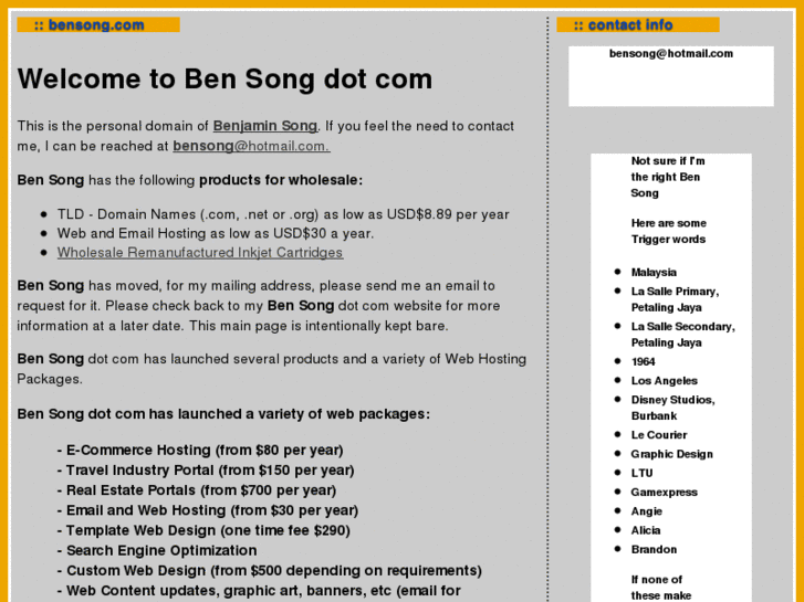 www.bensong.com