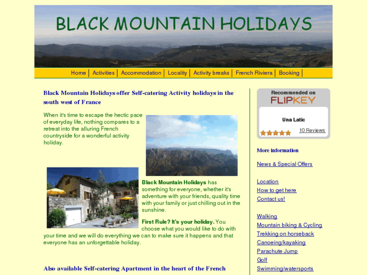 www.blackmountainholidays.com