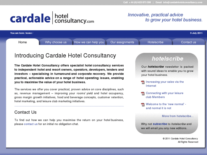 www.cardalehotelconsultancy.com