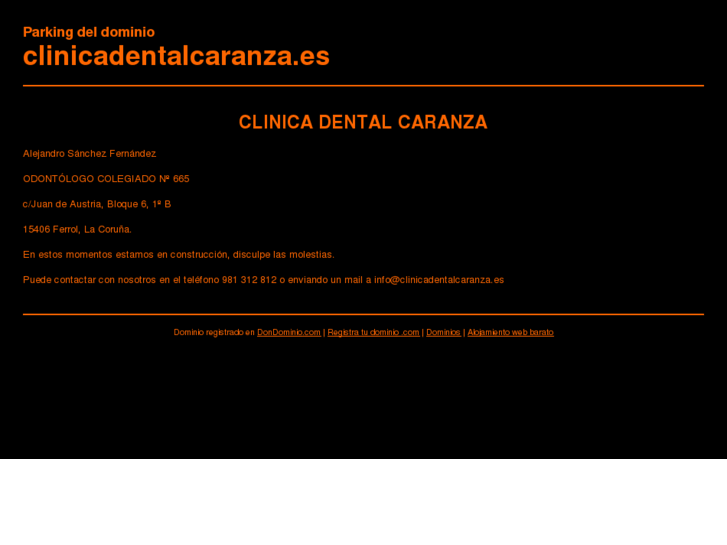 www.clinicadentalcaranza.es