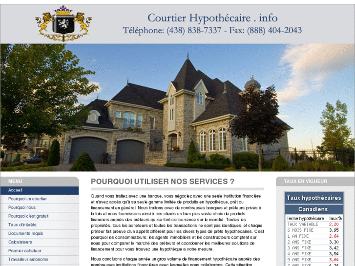 www.courtierhypothecaire.info