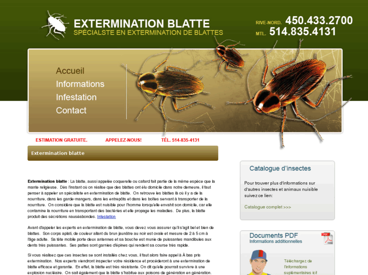 www.exterminationblatte.com