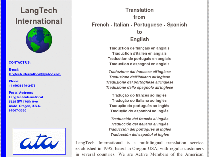 www.langtechinternational.com