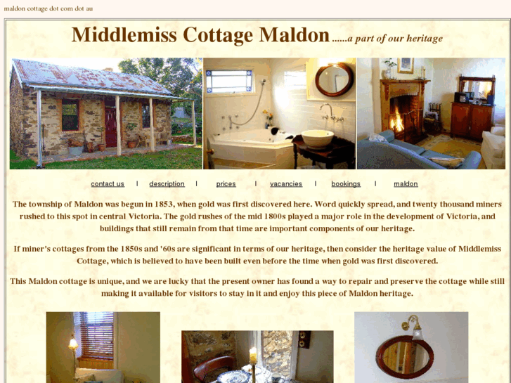 www.maldoncottage.com.au