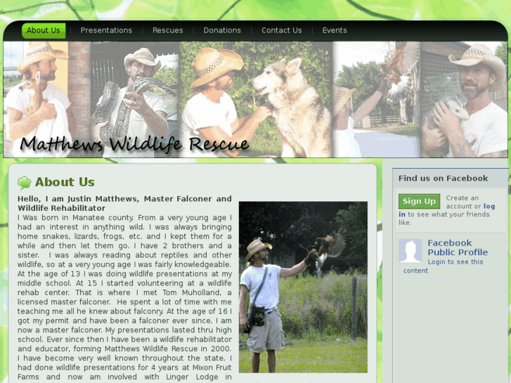 www.matthewswildliferescue.com