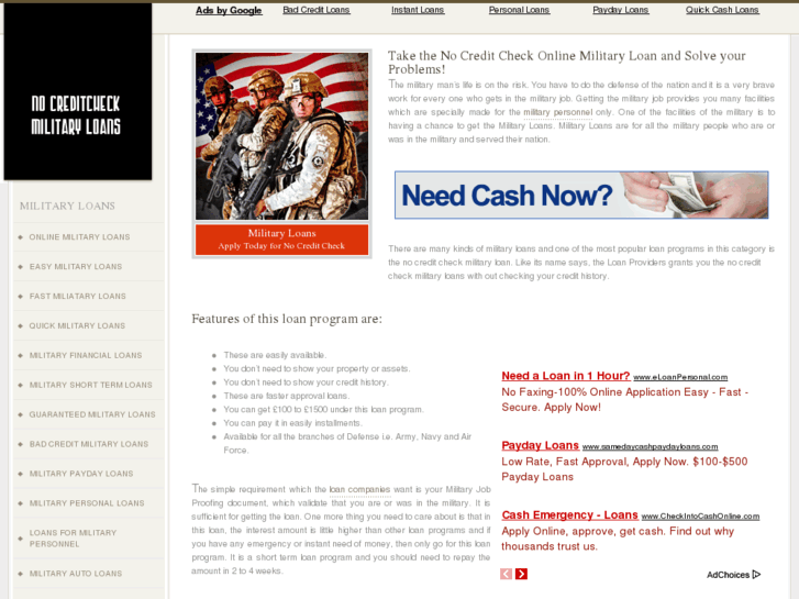 www.nocreditcheck-militaryloans.com