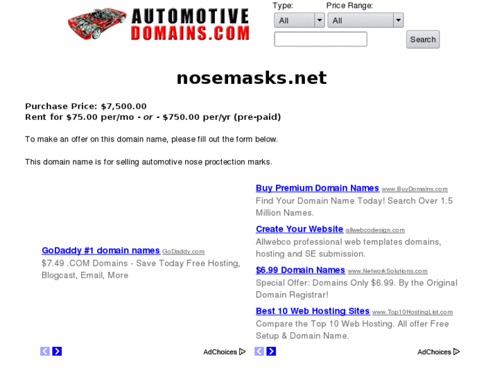 www.nosemasks.net