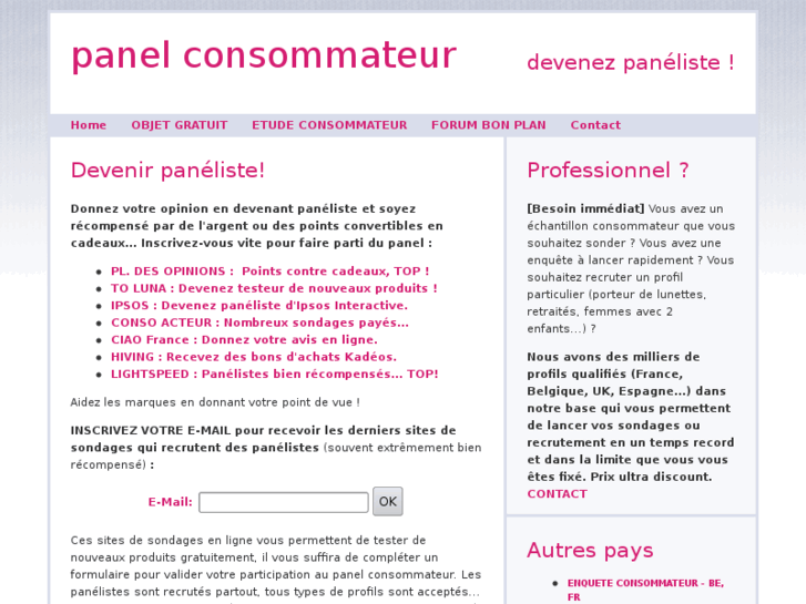 www.panelconsommateur.com