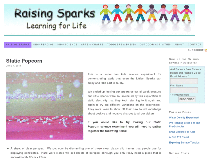 www.raisingsparks.com