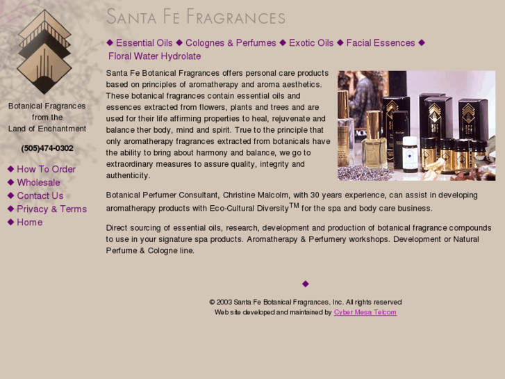 www.santafefragrance.com