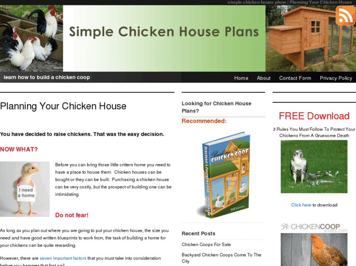 www.simplechickenhouseplans.com