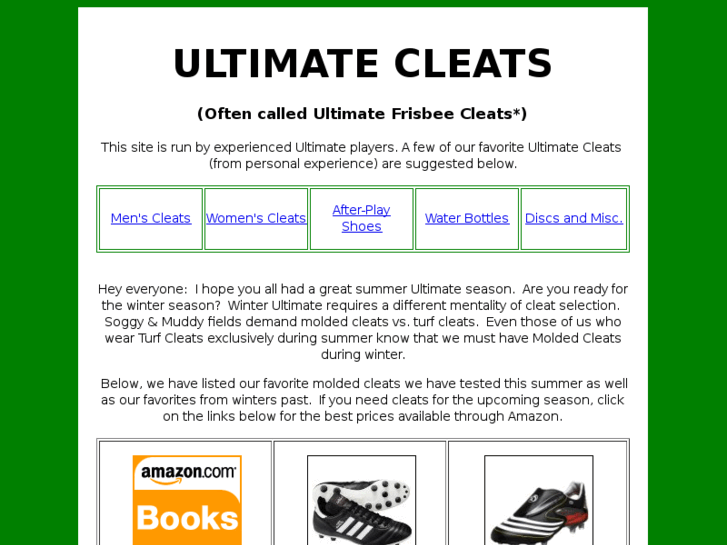 www.ultimatecleats.com