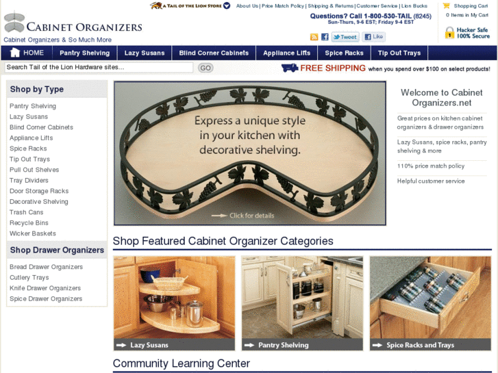 www.cabinetorganizers.net