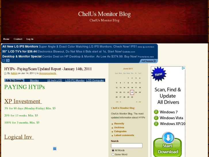 www.chelusmonitor.com