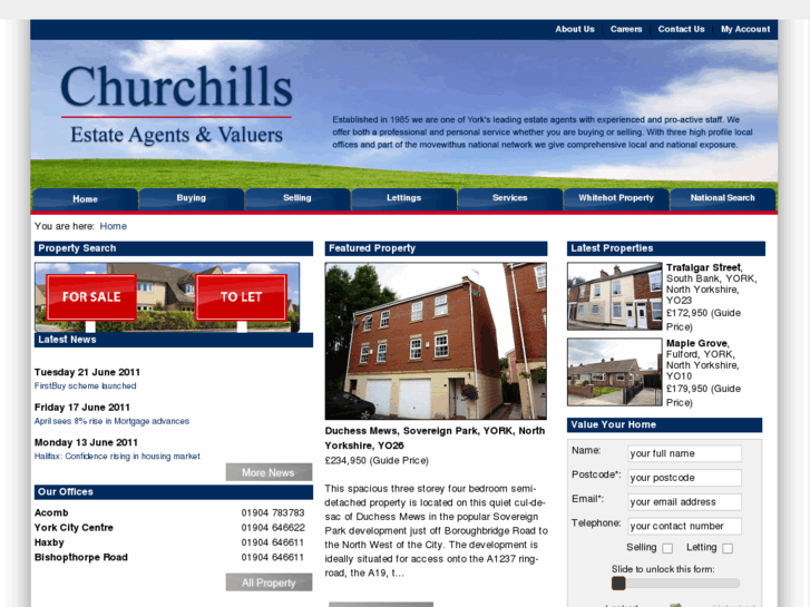 www.churchillsestateagents.co.uk