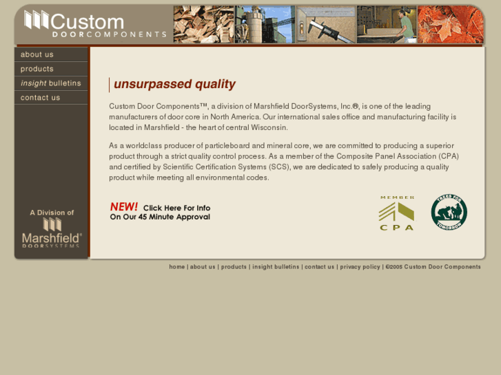 www.customdoorcomponents.com