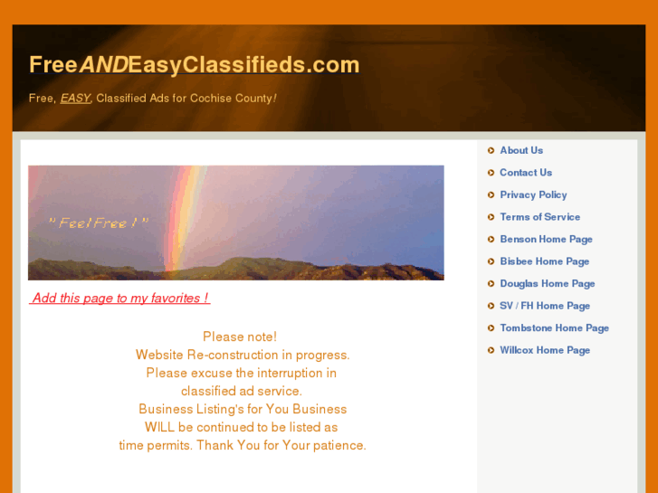 www.freeandeasyclassifieds.biz