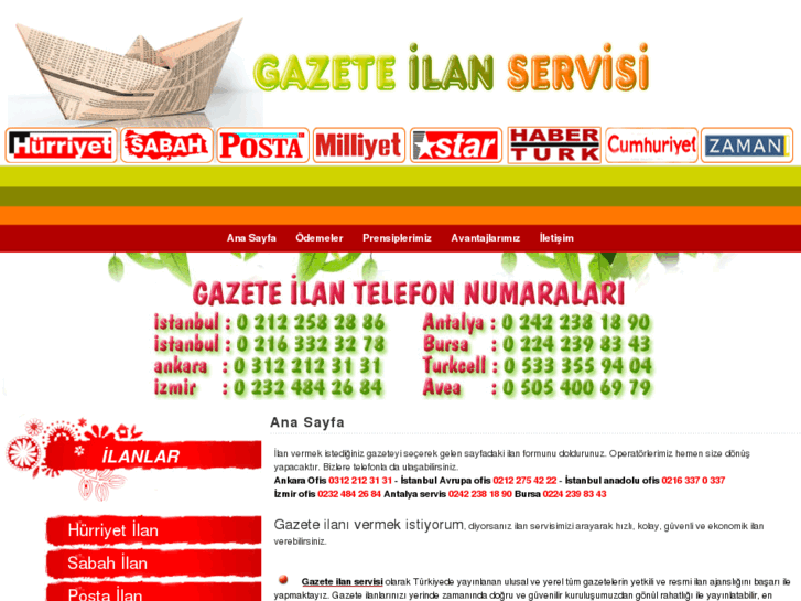 www.gazeteilanservisi.com