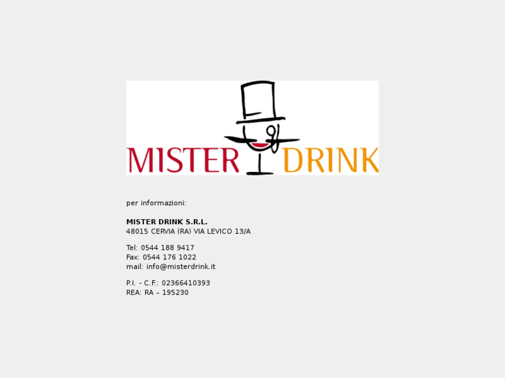 www.misterdrink.it