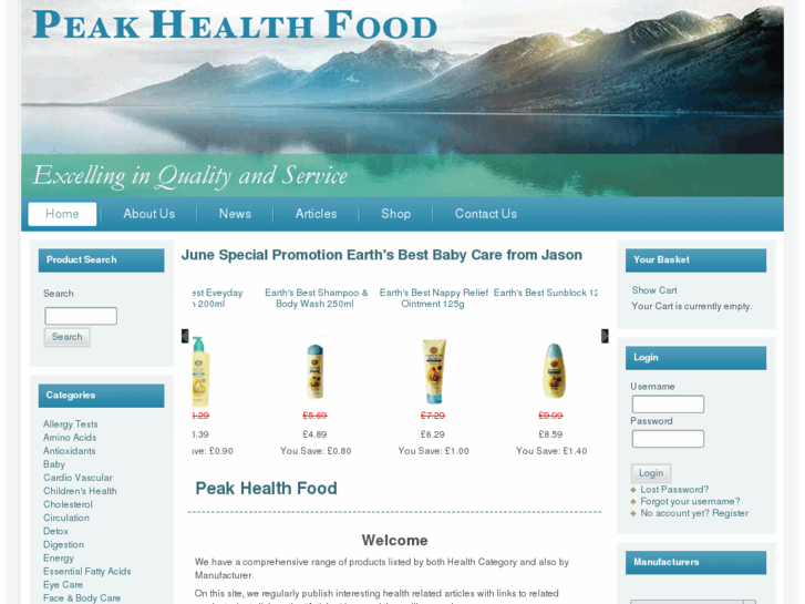 www.peakhealthfood.com