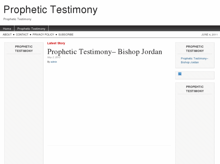www.prophetictestimony.net