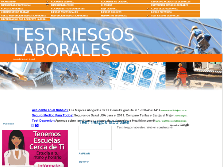 www.testriesgoslaborales.es