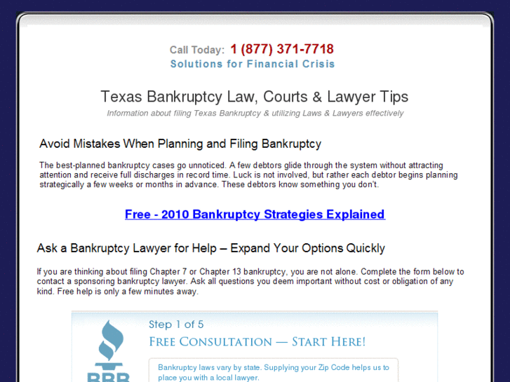 www.texas-bankruptcy-1.com