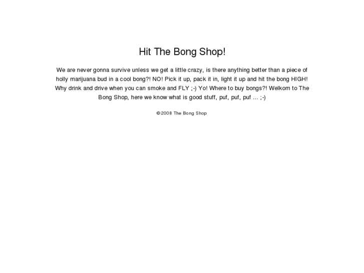 www.thebongshop.com