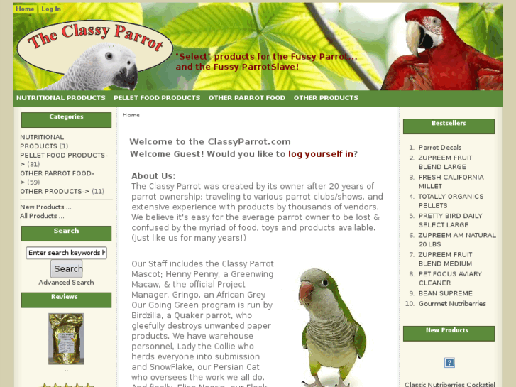 www.theclassyparrot.com