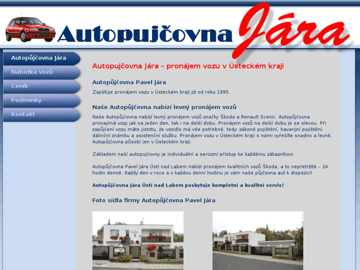 www.autopujcovna-jara.cz