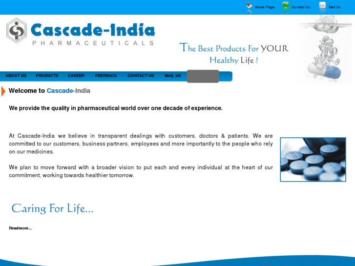 www.cascadeindiapharma.com